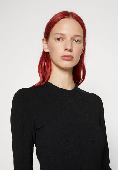 Rabanne Φόρεμα-πουλόβερ - black