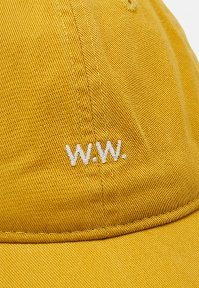 WOOD WOOD WWLOW PROFILE TWILL CAP - Boné - dark ochre