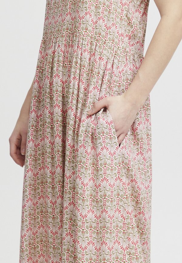 FRFUN - Maxi dress - geranium mix c3