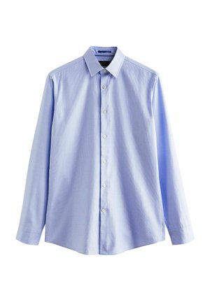 TEXTURED SINGLE CUFF SIGNATURE SLIM FIT - Camisa - light blue