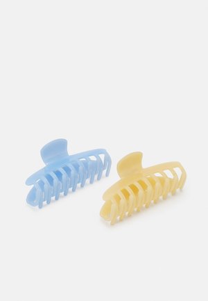 Even&Odd 2 PACK - Hair Styling Accessory - apricot/light blue