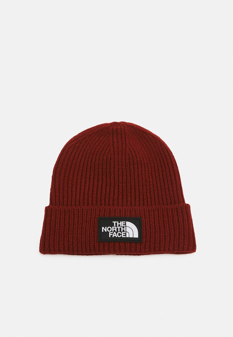 The North Face LOGO BOX CUFFED BEANIE UNISEX - Beanie - brick house red