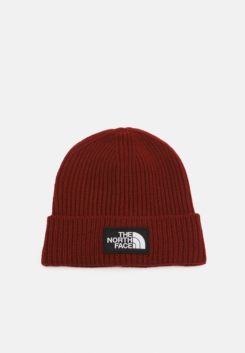 The North Face LOGO BOX CUFFED BEANIE UNISEX - Muts - brick house red ...