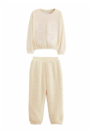 COSY SET - Nattøj sæt - cream blue
