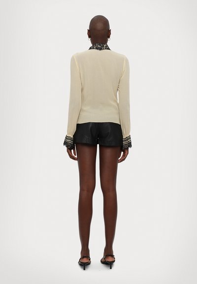The Kooples CHEMISE - Blusa - ecru