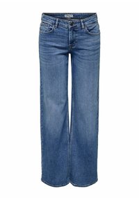 ONLJULLES - Wide Leg - medium blue denim