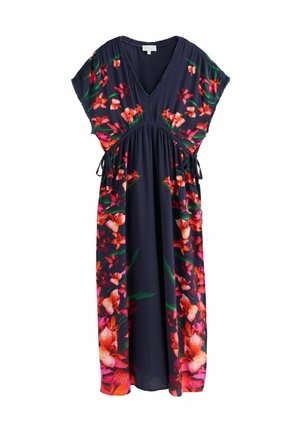 REGULAR FIT - FLORAL - Strandaccessoire - navy
