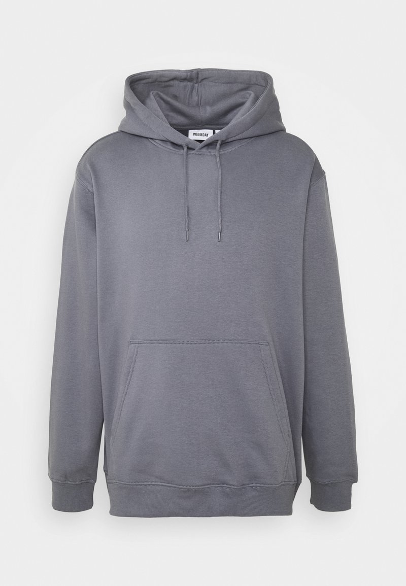 Weekday STANDARD HOODIE - Sweatshirt com capuz - greyish blue