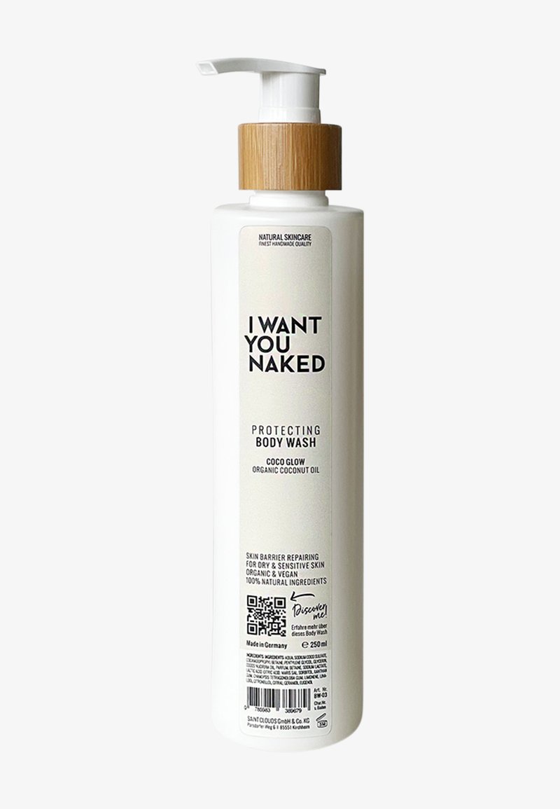 I WANT YOU NAKED - COCO GLOW BODY WASH BIO-KOKOSÖL & TANGERINE - Duschtvål, Förstora