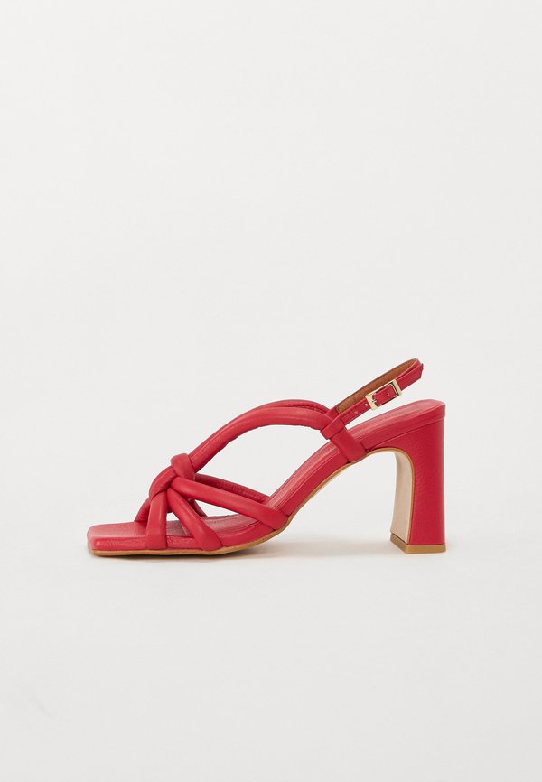 High Heel Sandalette - dream flame scarlet