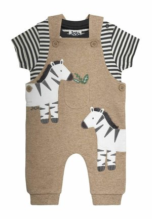 REGULAR FIT - SET   - Salopette - brown