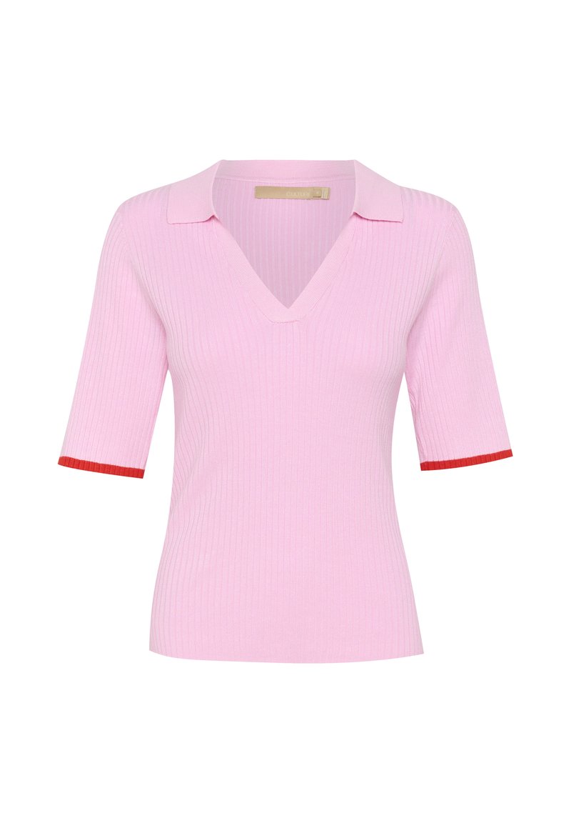 culture T-shirt print lila