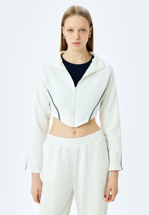 CROP  - Bluza rozpinana