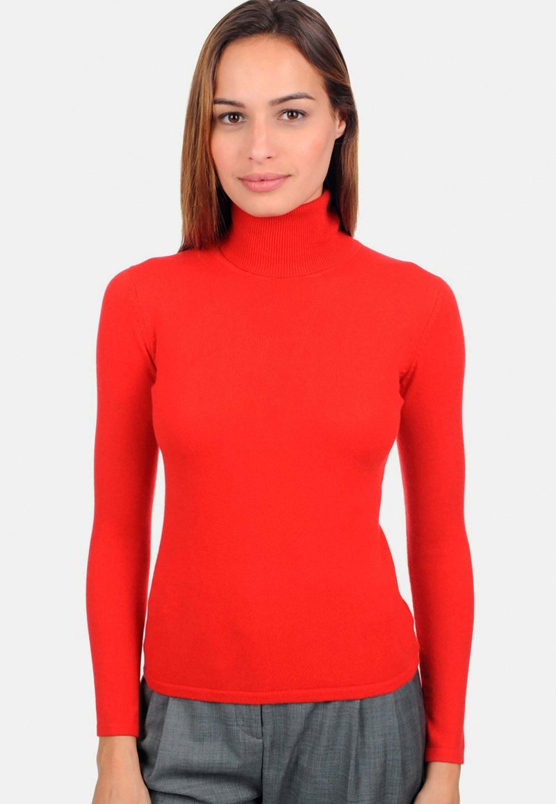 Mahogany JADE - Pullover - tango red