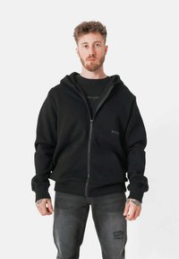 Sixth June Sweat zippé - black