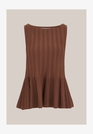 WE Fashion, Débardeur - cinnamon brown