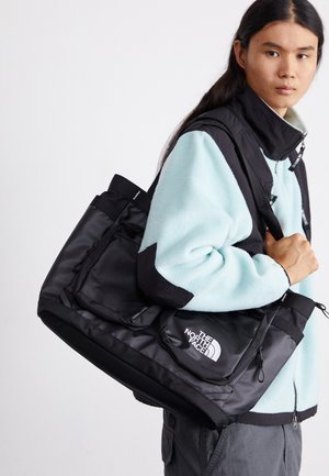 BASE CAMP VOYAGER TOTE UNISEX - Shoppingveske - black/white