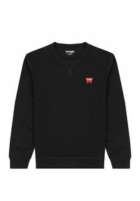 Wrangler SIGN OFF CREW - Felpa - real black