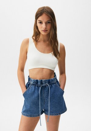 Szorty jeansowe - blue denim