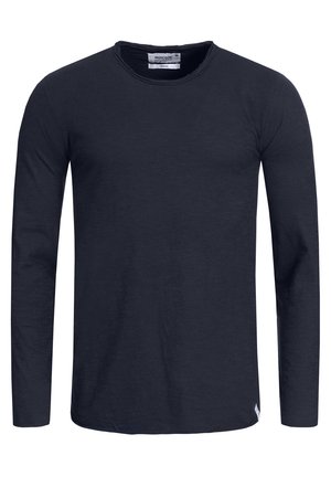 INDICODE JEANS LONGSLEEVE WILLBUR - Langarmshirt - navy