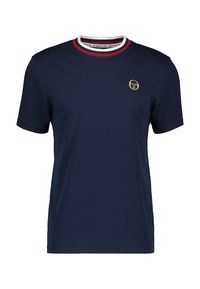 RAINER TEE - T-Shirt basic - maritime blue sun dried tomato