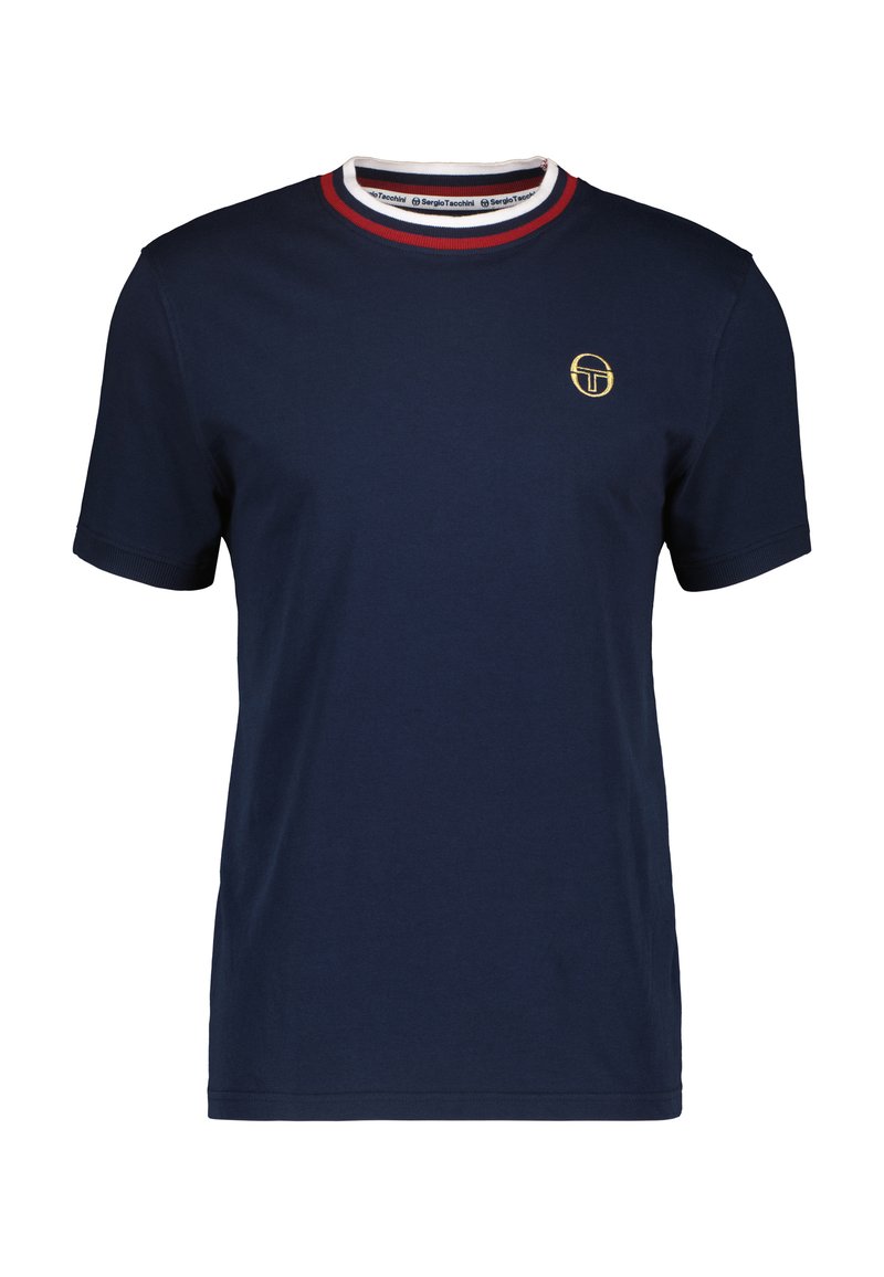Sergio Tacchini RAINER TEE - T-Shirt basic - maritime blue sun dried ...