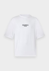 LOOSE FIT - T-shirt con stampa - white