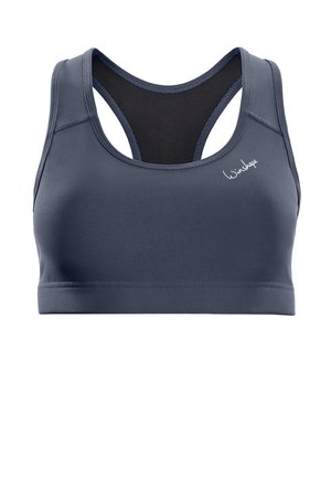 FUNCTIONAL COMFORT - Medium support sports bra - anthracite
