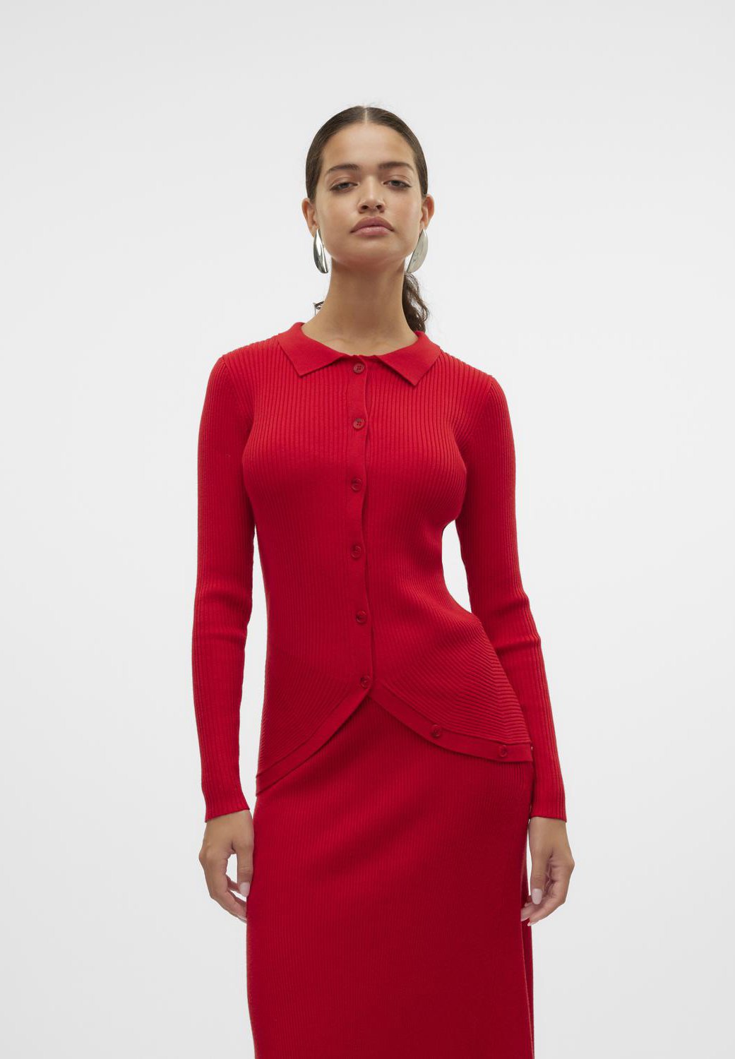 Vero Moda VMWILLOW - Cardigan - salsa/red