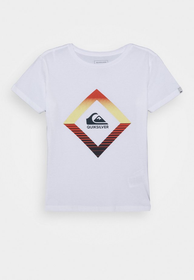 SCREEN TEE - Printtipaita - white