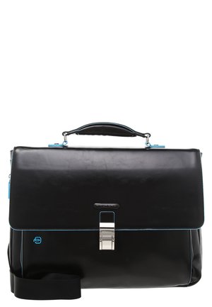 BRIEFCASE WITH FLAP - Borsa porta PC - black