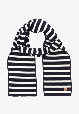 Sjaal - navy/weiß