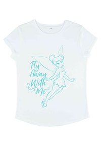 Disney PETER PAN FLY AWAY WITH ME - Triko s potiskem - white
