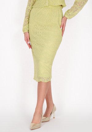 Pencil skirt - green
