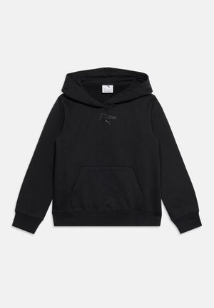 Puma, SCRIPT HOODIE UNISEX - Sweat à capuche - black