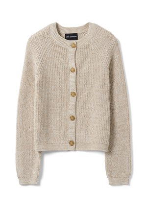 Les Copains, KNIT CARDIGAN IN REGULAR FIT - Cardigan - white beige