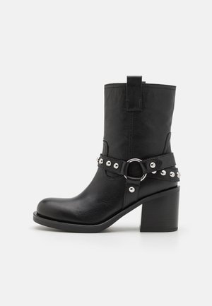 ALBAI - Cowboy-/Bikerstiefelette - black