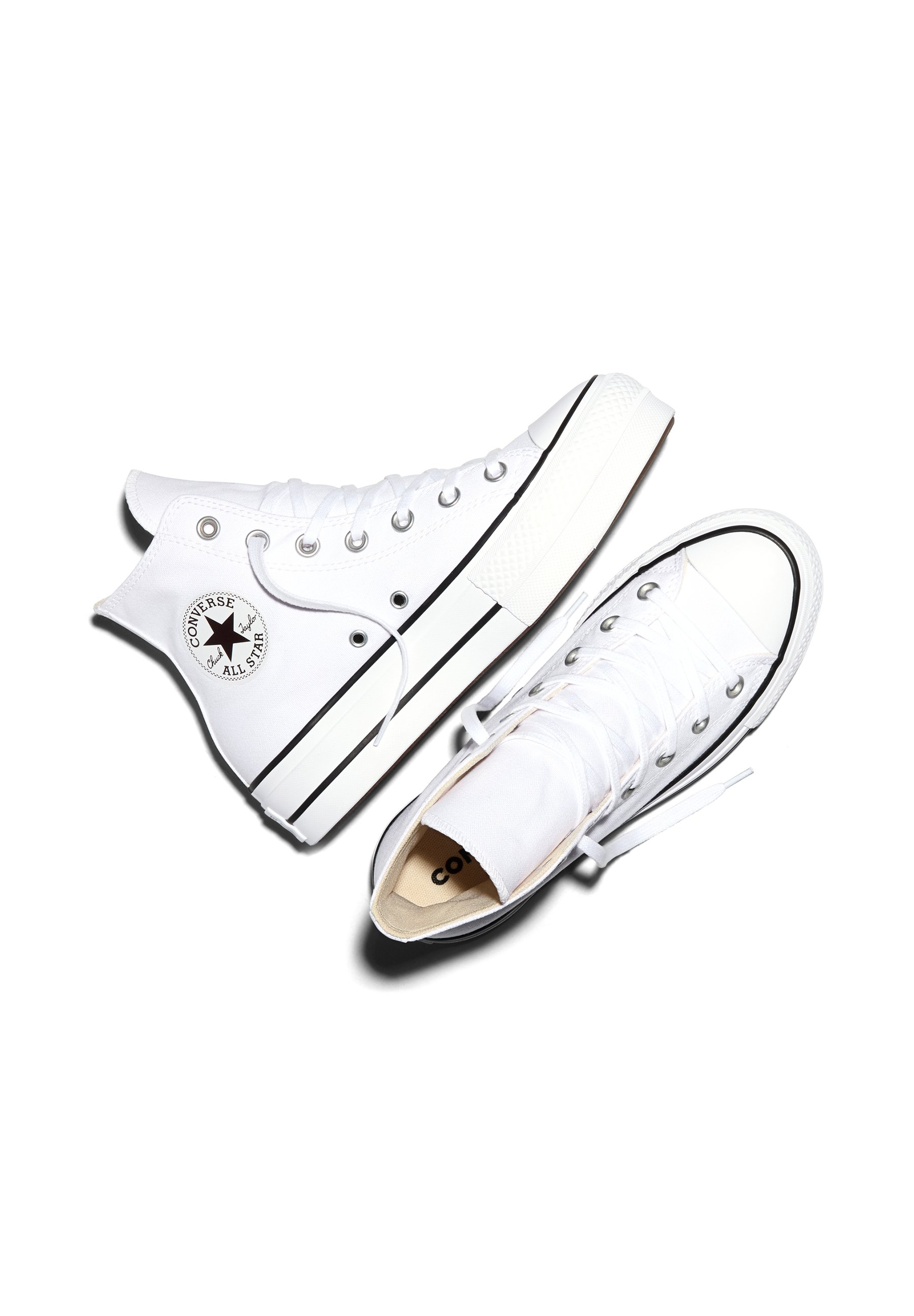 Converse CHUCK TAYLOR ALL STAR LIFT - Sneakers high - white/black