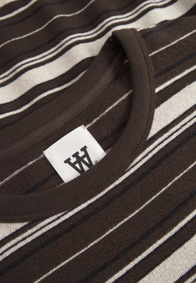 WOOD WOOD WWEASTON 25218 - T-shirt con stampa - delicioso stripe