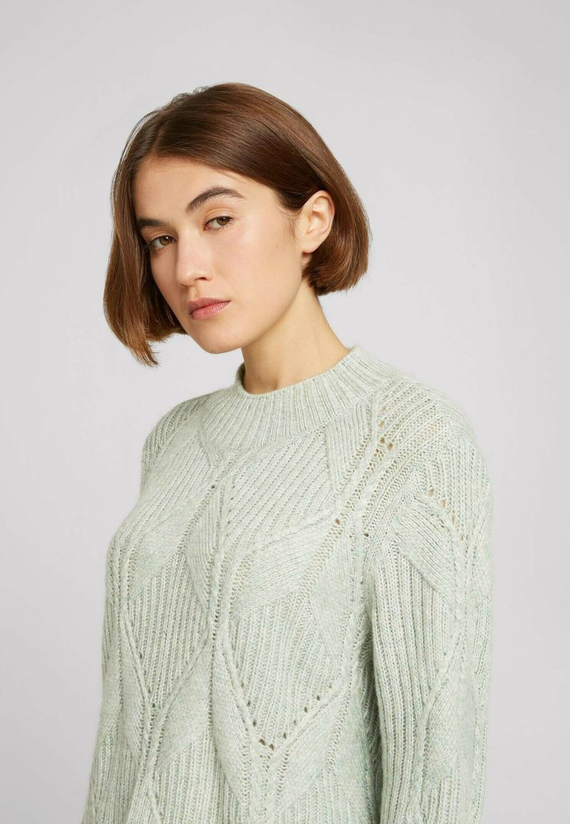 Damen Strickjacken | TOM TAILOR DENIM Strickpullover grey/grau - IK27221 Damen Strickjacken | TOM TAILOR DENIM Strickpullover grey/grau - IK27221