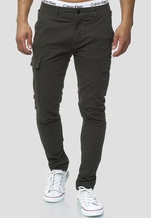 Pantaloni cargo - anthracite