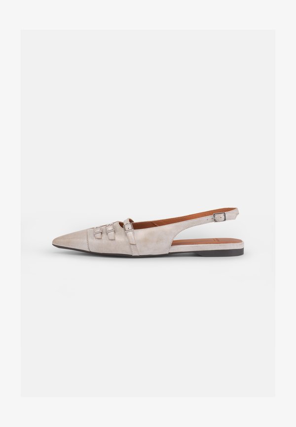 HERMINE - Slingback ballet pumps - sand