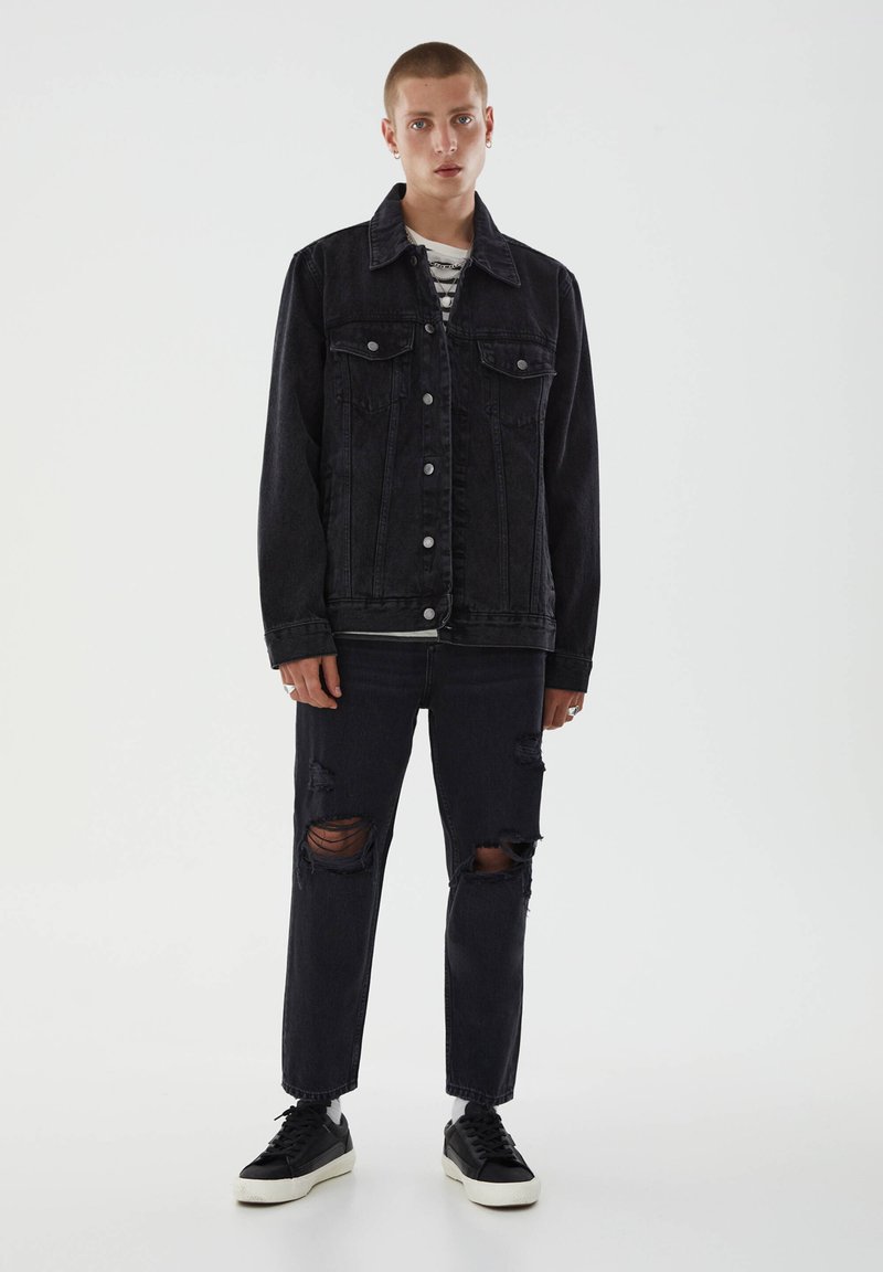 PULL&BEAR Relaxed fit jeans zwart