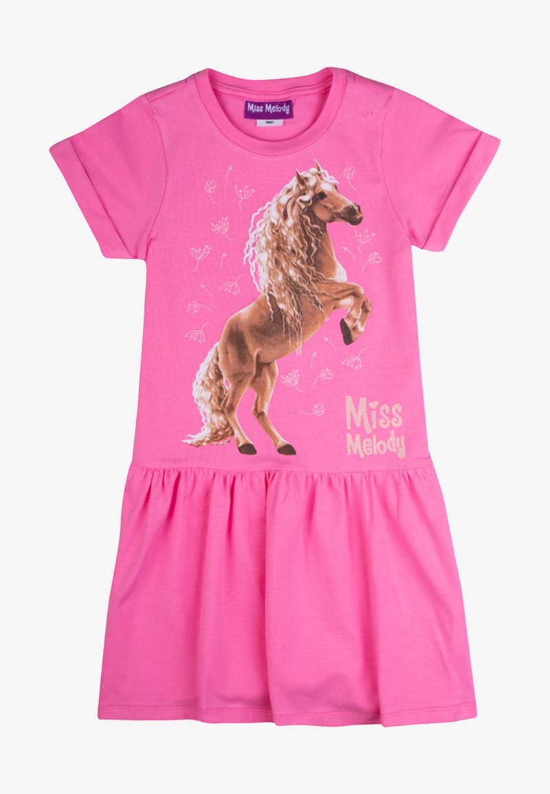 Miss Melody Jersey dress - sachet pink