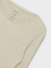 Name it NKFKAB SLIM - Långärmad tröja - peyote melange