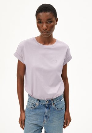 IDAARA - Basic T-shirt - ice grape