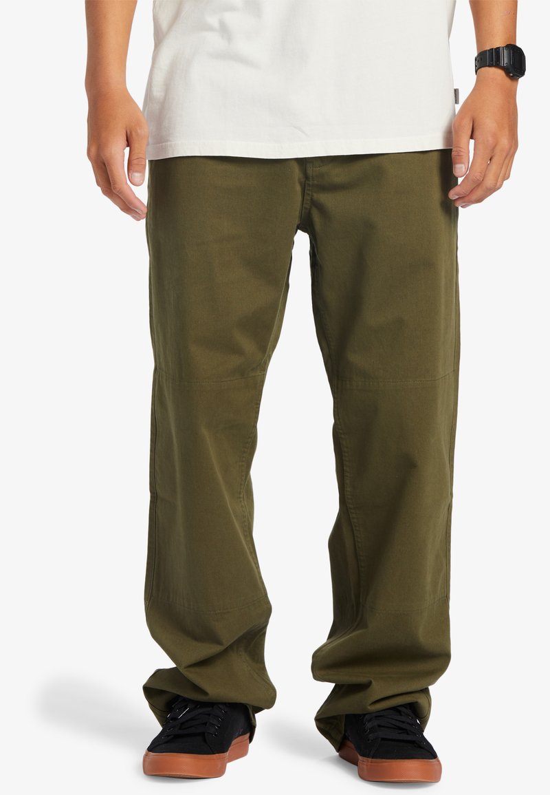 Quiksilver WILDE  - Chino kalhoty - grape leaf