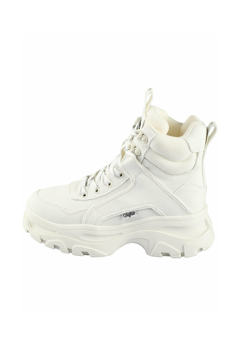 Buffalo MID Stivaletti stringati white/bianco Zalando