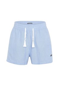 MIT TRODDELN AM BUNDBÄNDCHEN - Shorts - brunnera blue