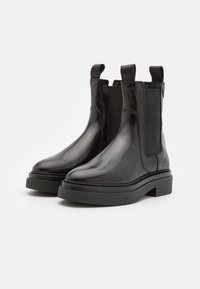 GANT ZANDRIN - Platform ankle boots - black